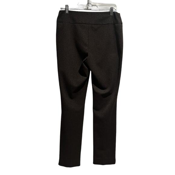 Lisette Pants Womens Large Brown Stretch Pull On Ankle Tummy Control Comfort - Picture 2 of 4